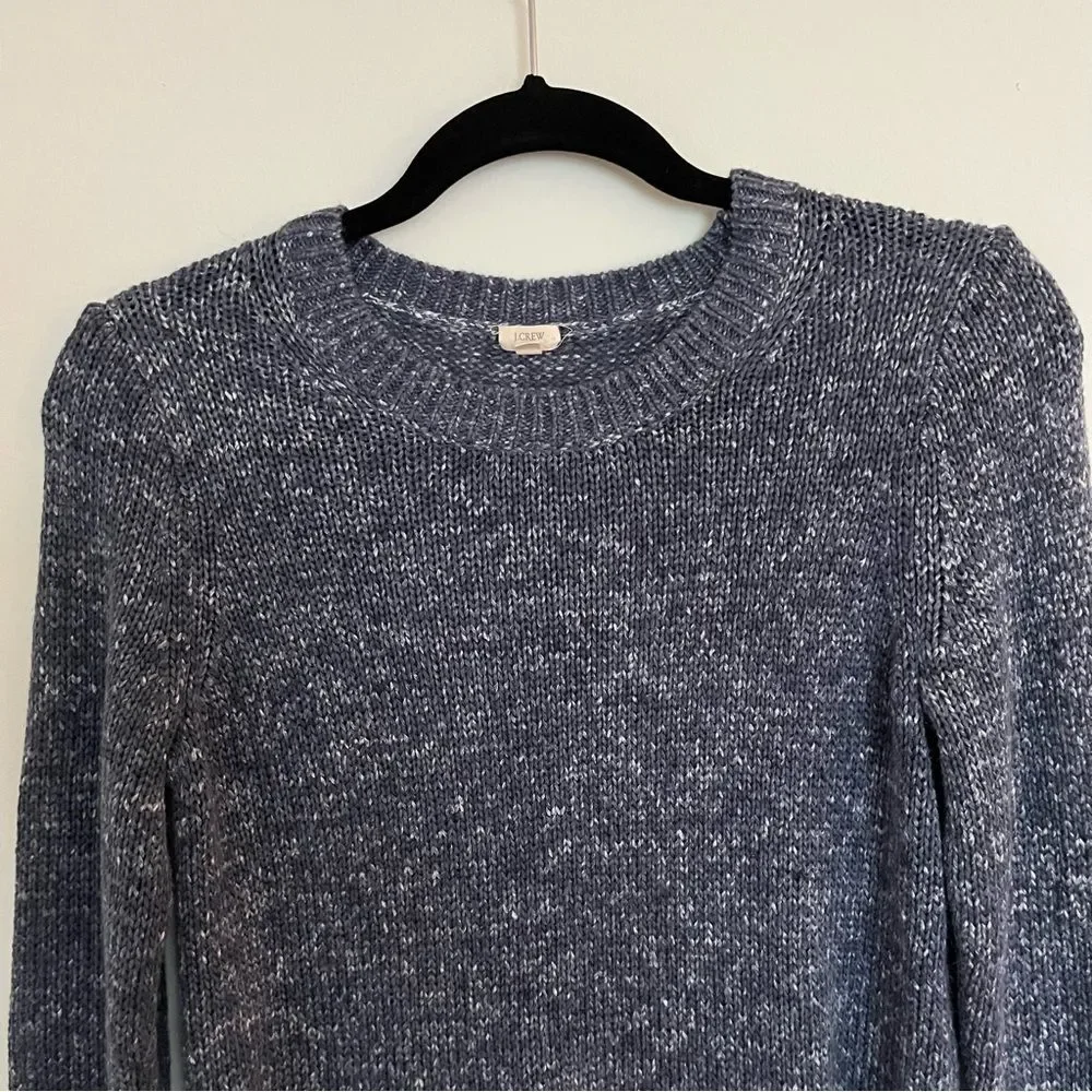 J.Crew Factory Store Women Blue Pullover Sweater S